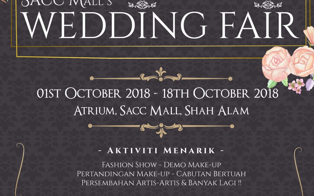 SACC Mall Wedding Fair 2018